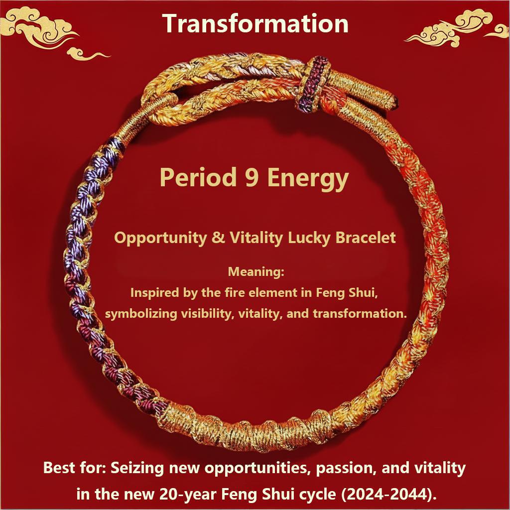 Temple Blessed Red String Bracelet, Feng Shui Protection Bracelet, Lucky Charm Amulet, Handwoven Spiritual Jewelry Gift for Women Men