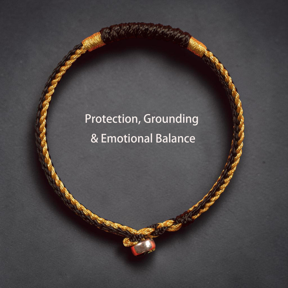 Vajra Knot Protection Bracelet | Handwoven Red String Bracelet | Mount Putuo Blessed Jewelry | Spiritual Gift | Gift for Him Her