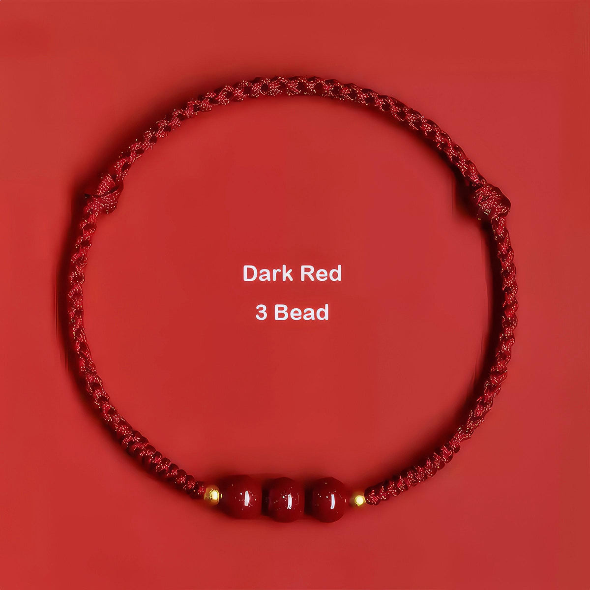 Cinnabar Red String Bracelet | 2027 Zodiac Protection | Blessed Temple Charm | Chinese Good Luck Gift