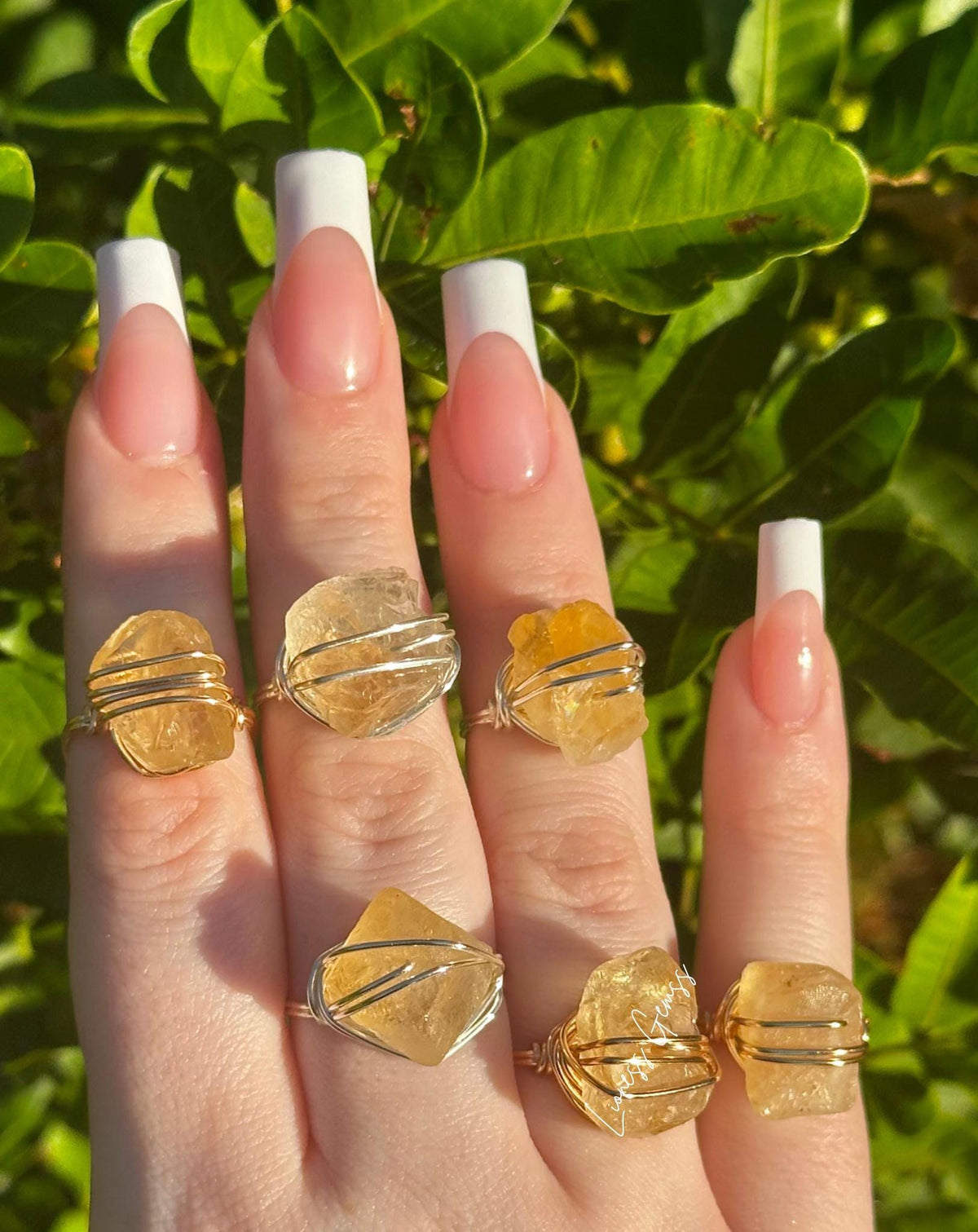 Buy 2 Get 1 Free Crystal Ring | Natural Gemstone Jewelry, Raw Crystal Ring, Dainty Ring, Birthstone Ring, Custom Jewelry, Wire Wrapped Ring