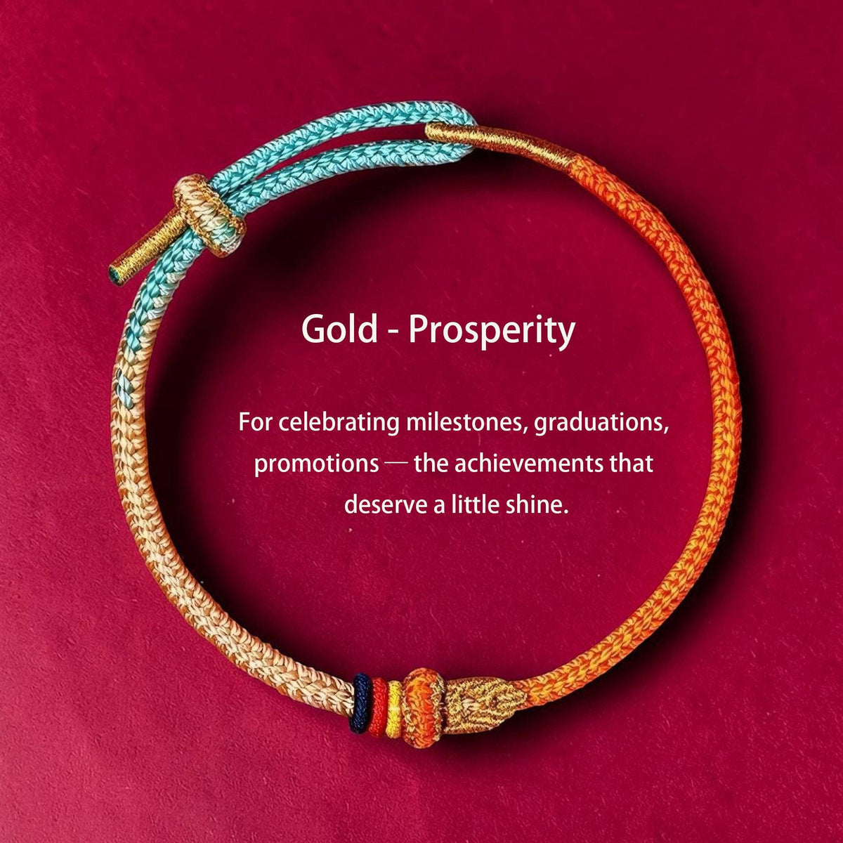 Chinese Wisdom Bracelet | Wen Chang Knot Bracelet | Exam Good Luck Gift | Back to School Gift for Students | Handmade Lucky Charm