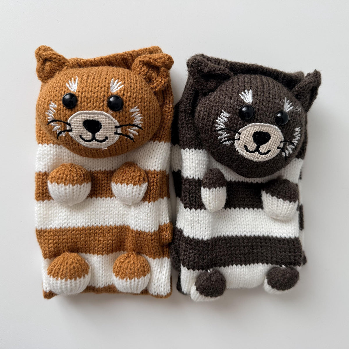 3D Animal Socks, Funny Novelty Socks, Cute Knitted Sloth Panda Koala Cat Raccoon Socks, Cozy Adult Gift Funny, Funny Socks, Under 20