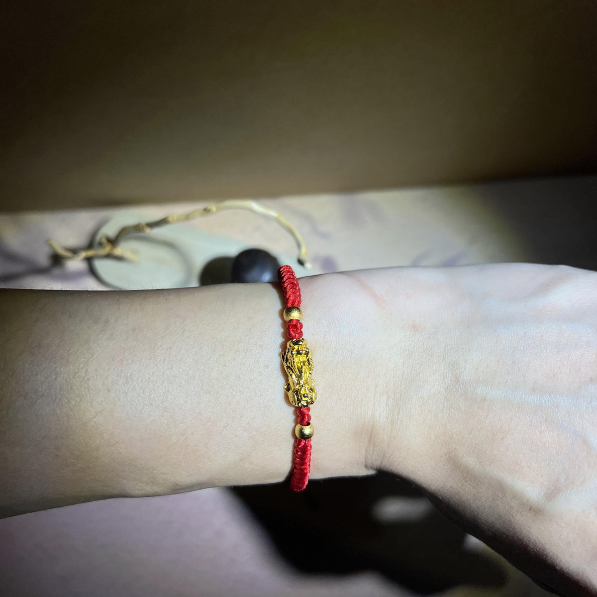 Pixiu Red String Bracelet for Abundance | 2026 Zodiac Talisman for Tiger, Dog, Goat | Waterproof & Non-Tarnish
