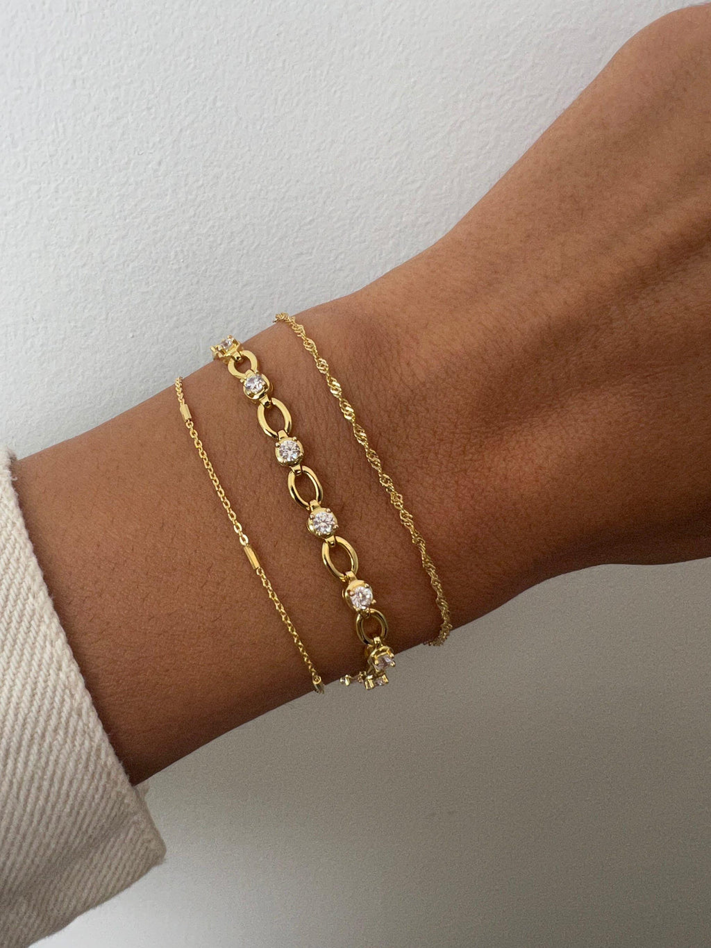 Two Delicate Bracelets Set, Dainty Bracelet Set, Two Minimalist Bracelets, Delicate Bracelet, Gift for her, Gold Bracelet, Silver Bracelet