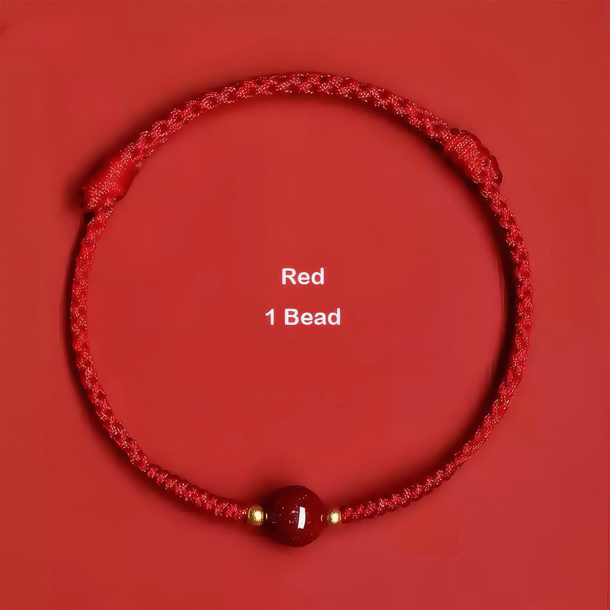 Cinnabar Red String Bracelet | 2027 Zodiac Protection | Blessed Temple Charm | Chinese Good Luck Gift