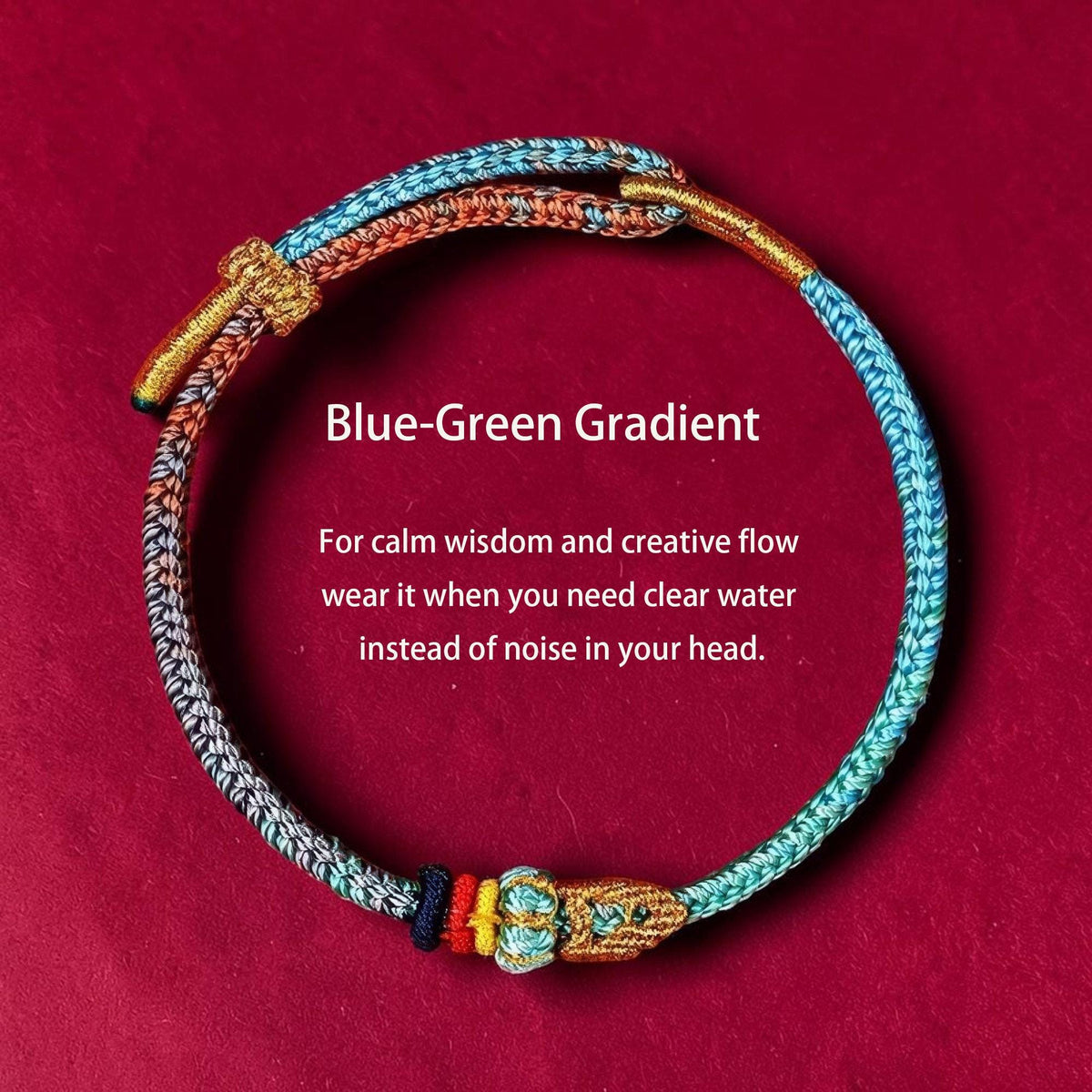 Chinese Wisdom Bracelet | Wen Chang Knot Bracelet | Exam Good Luck Gift | Back to School Gift for Students | Handmade Lucky Charm