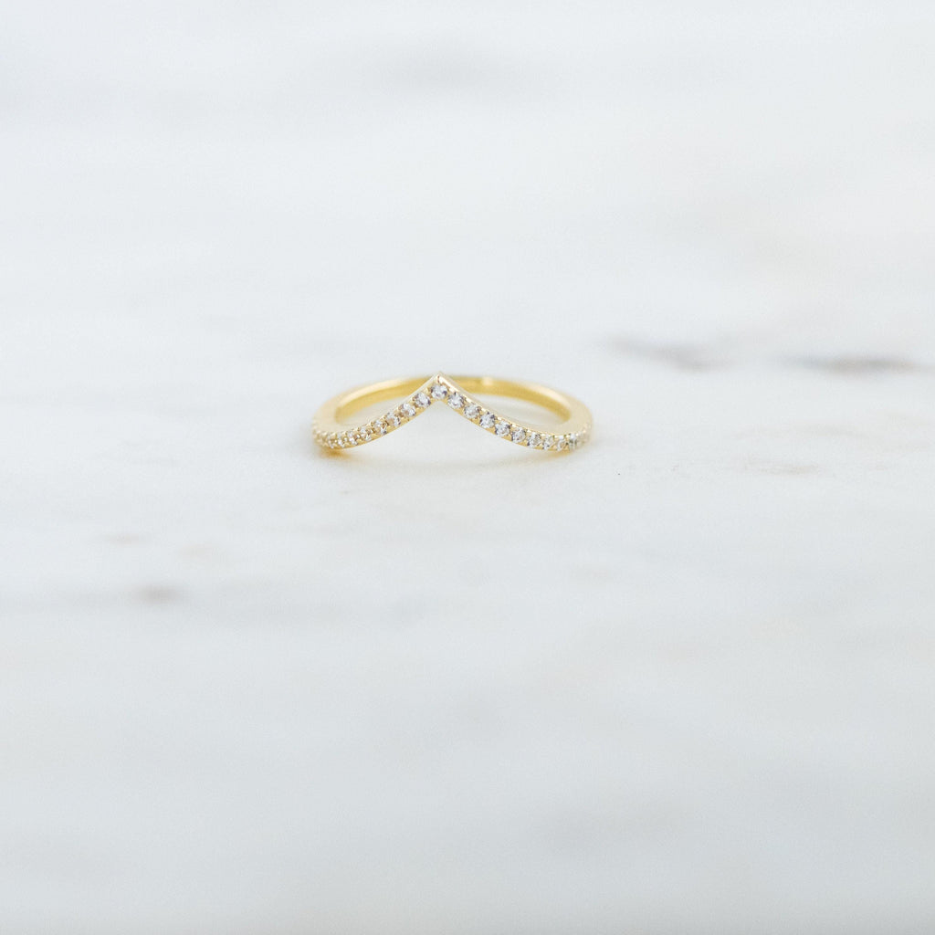 V Ring Set, Stacking Ring, Chevron Ring, Minimalist Ring, Wedding Band, Geometric Ring, Ring Set, Gift for Her, Dainty Ring, Thumb Ring