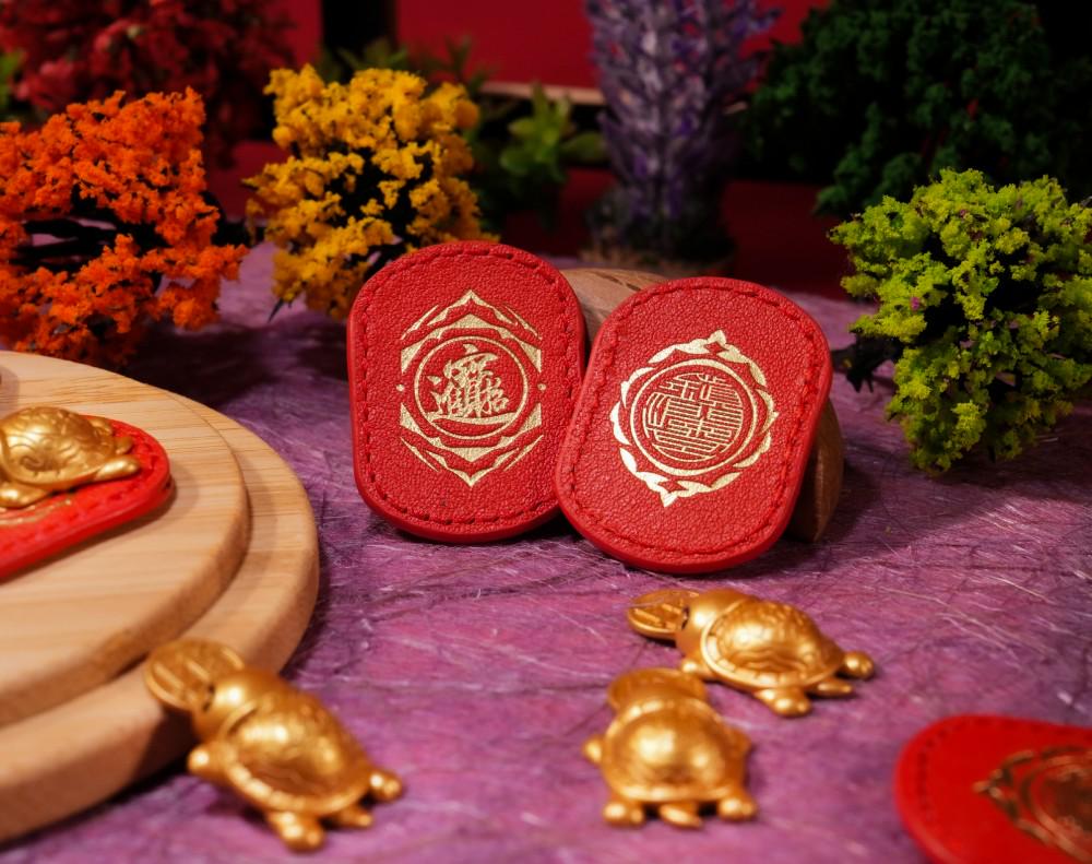 Money Biting Turtle Feng Shui Talisman - 2026 Lucky Turtle Charm, Temple Blessed Brass Tortoise, Year of The Horse Prosperity Amulet