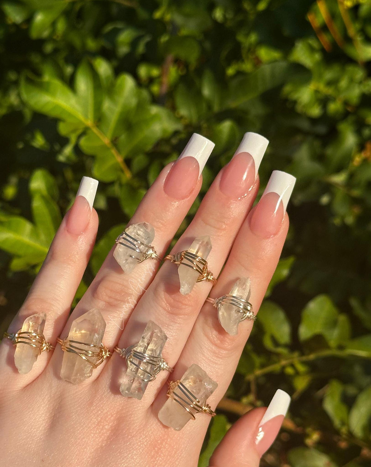 Buy 2 Get 1 Free Crystal Ring | Natural Gemstone Jewelry, Raw Crystal Ring, Dainty Ring, Birthstone Ring, Custom Jewelry, Wire Wrapped Ring