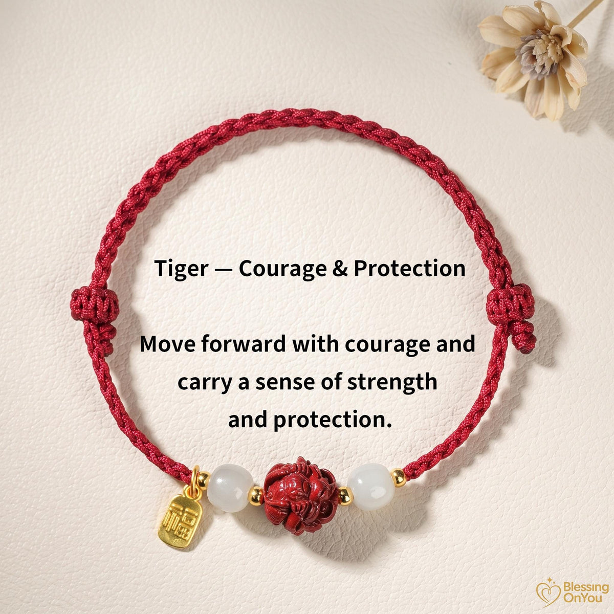 Handmade Red String Zodiac Bracelet, Cinnabar Bead, Temple Blessing Charm (2027 Goat), Jade Beads, Lucky Protection Jewelry,Gift for Her Him