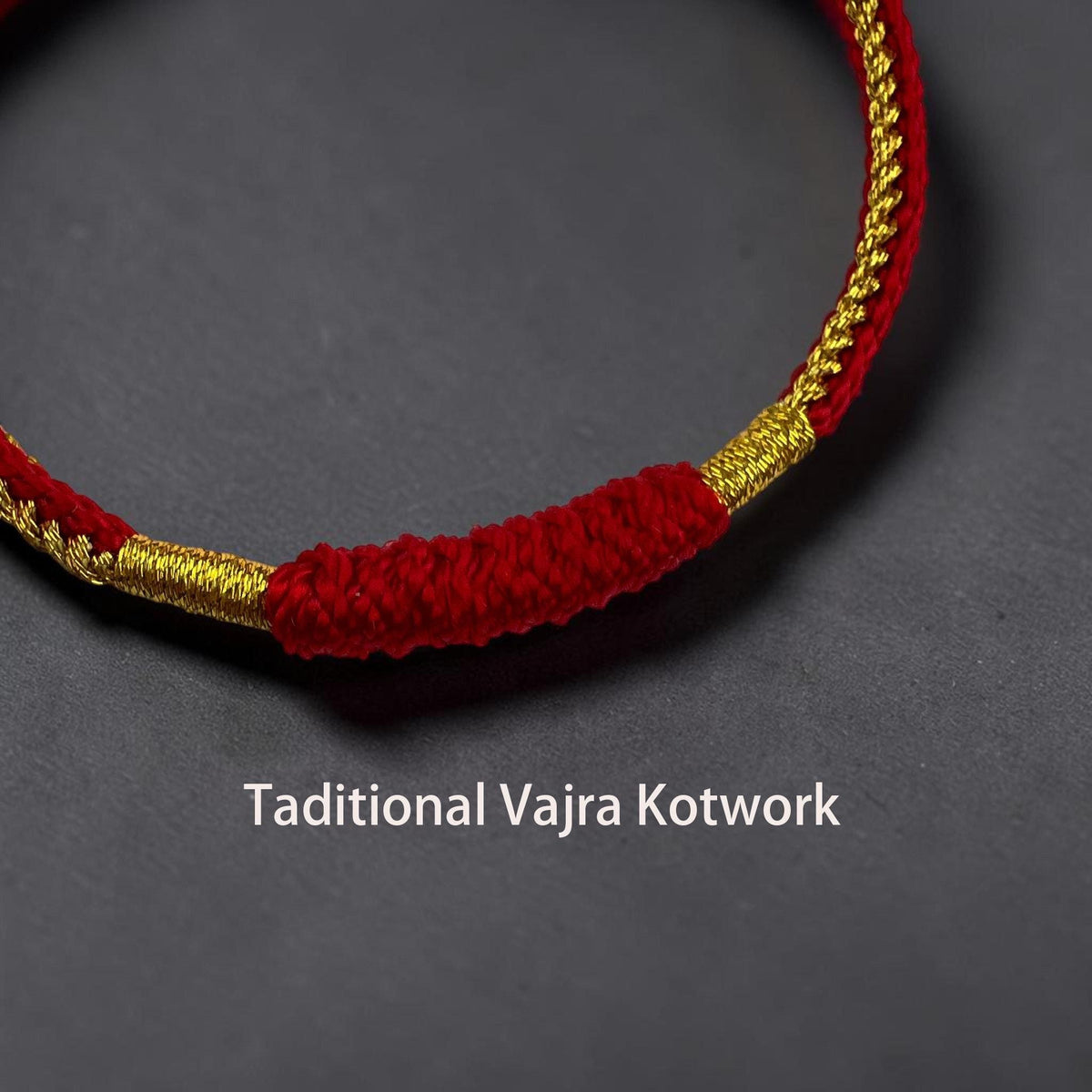 Vajra Knot Protection Bracelet | Handwoven Red String Bracelet | Mount Putuo Blessed Jewelry | Spiritual Gift | Gift for Him Her