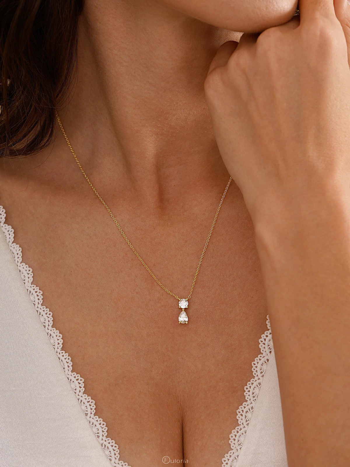 Minimalist Diamond Jewelry Set, Wedding Jewellry Set of Earrings Necklace Bracelet, Diamond Jewelry, Bridesmaid Gift, Bridal Gift for Her