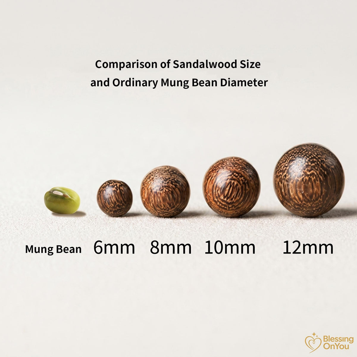 Sandalwood Mala Bracelet – Natural Wood Meditation Beads, Buddhist prayer beads, Good Luck Charm Gifts for Zen Yoga Lover, Gift for Him Her