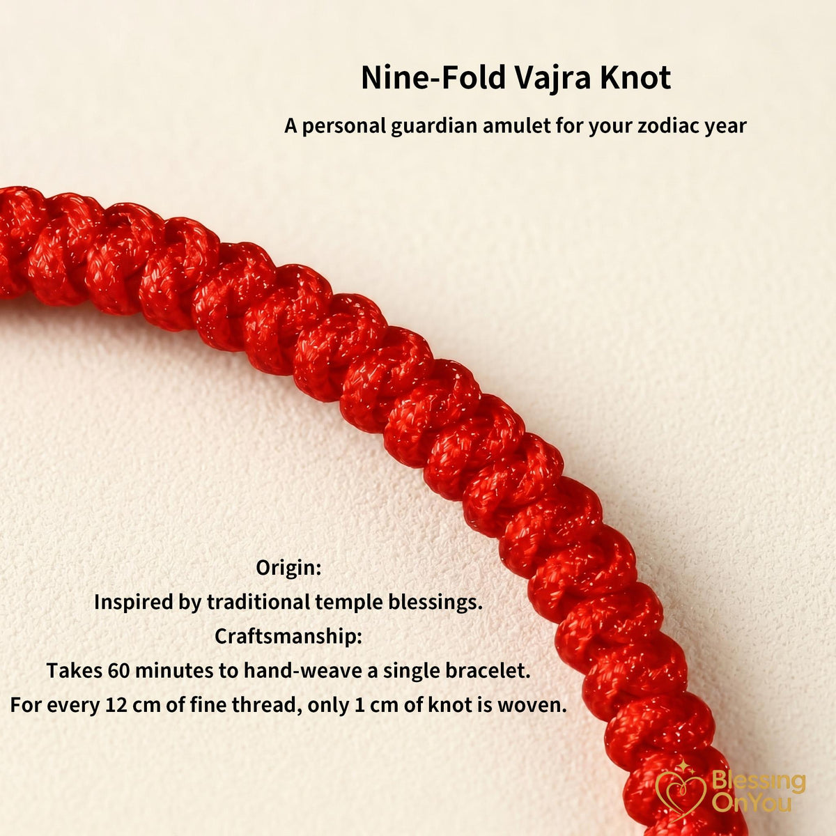 Five Gods Of Wealth Bracelet, 5 Roads Prosperity Bracelet, Woven Hand Rope, Buddhist talisman, Feng Shui Good Luck, Abundance & Protection