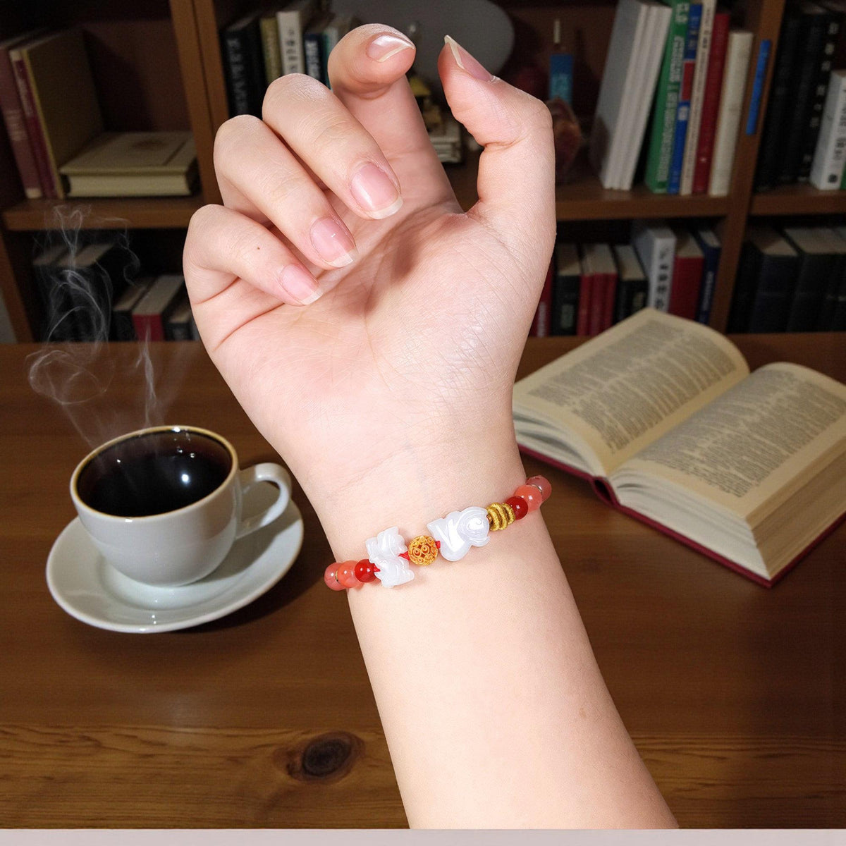 2026 Zodiac Energy Amulet, Red String Protection Bracelet, Manifestation Jewelry, Year of the Horse Talisman