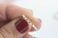 Dainty Baguette Stacking Ring, Gold Minimalist Ring, CZ Ring, Simple Diamond Ring, Silver Ring, Thin Ring, Gift for Her, Delicate Ring