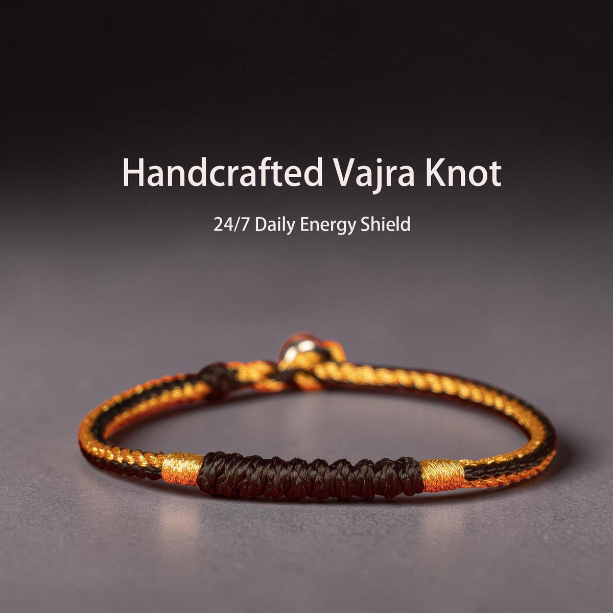 Vajra Knot Protection Bracelet | Handwoven Red String Bracelet | Mount Putuo Blessed Jewelry | Spiritual Gift | Gift for Him Her
