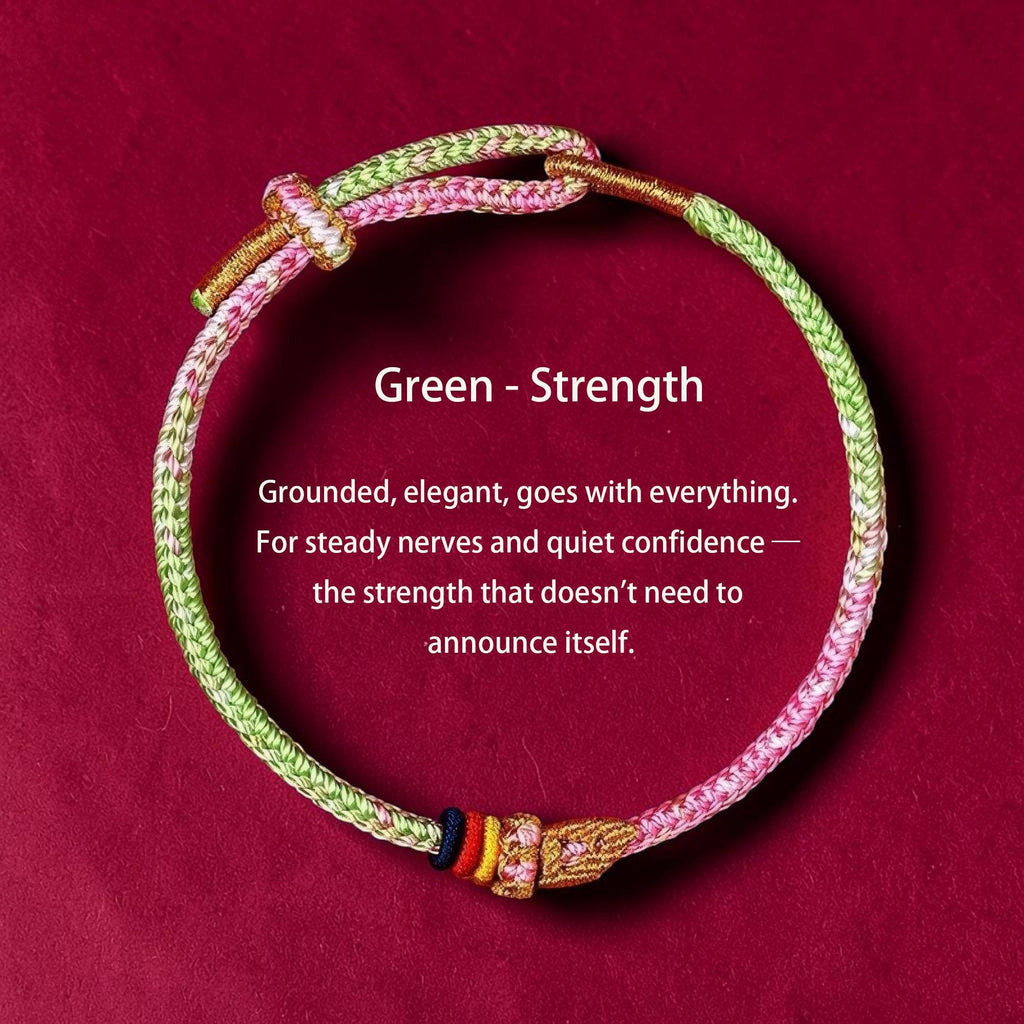 Chinese Wisdom Bracelet | Wen Chang Knot Bracelet | Exam Good Luck Gift | Back to School Gift for Students | Handmade Lucky Charm