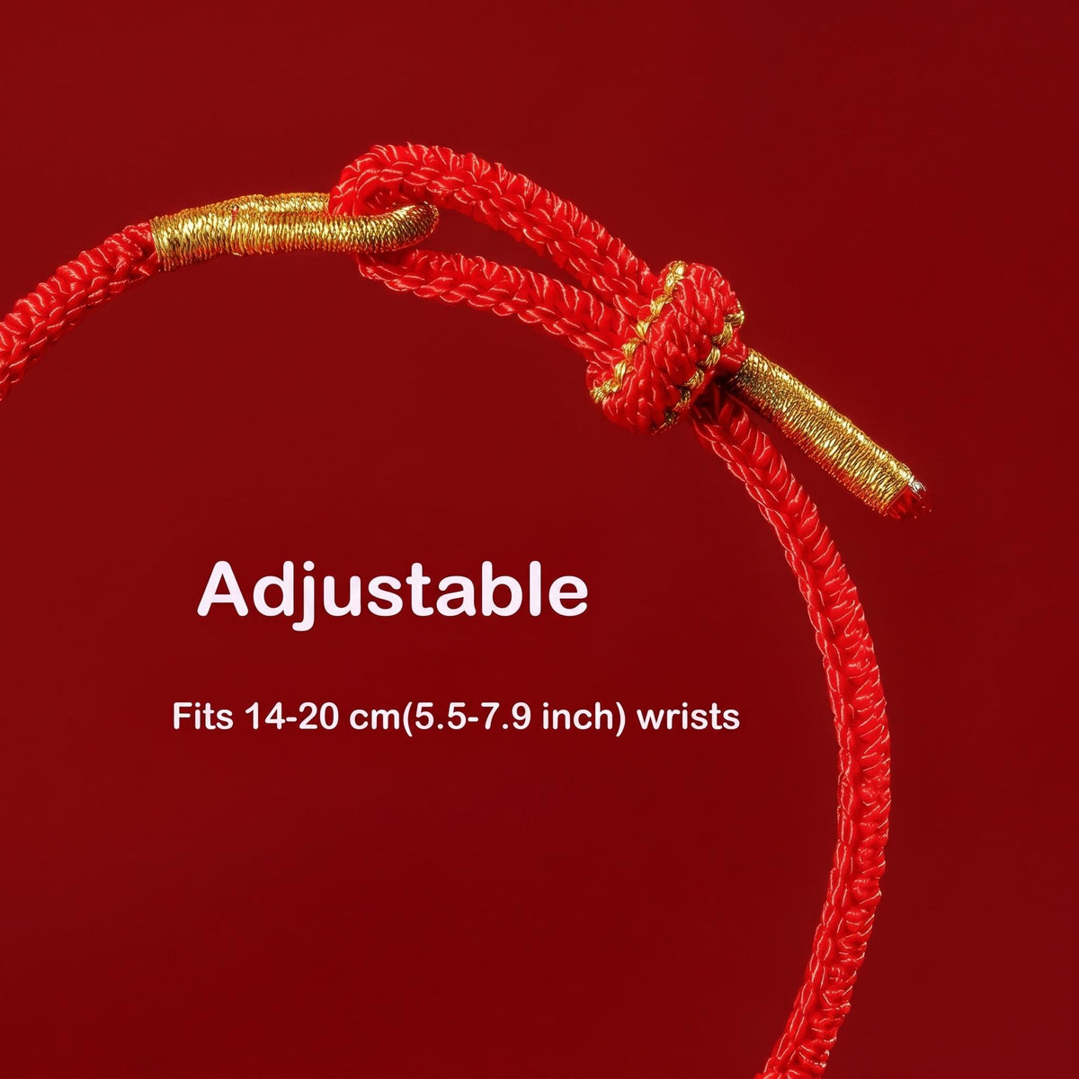 2027 Tai Sui Red String Bracelet, Zodiac Protection Amulet, Handwoven Lucky Knot, Temple Blessed Chinese Red String, Goat Rat Ox Dog