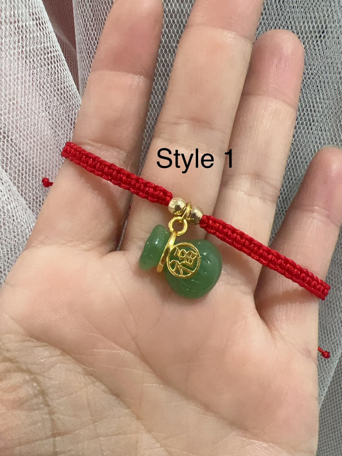 Lucky Bag Bracelet ADJUSTABLE, Good Fortune Bracelet, Good Luck Prosperity Bracelet, Red String Bracelet, Fu Bag